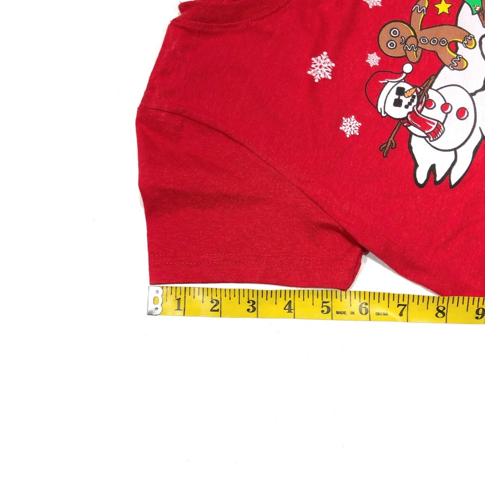 Girl’s L A T Live and Tell Red T-Shirt, Size Large - Picture 7 of 7